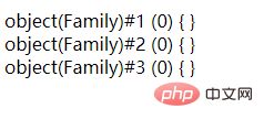 PHP中怎样实例化对象并且访问对象成员？